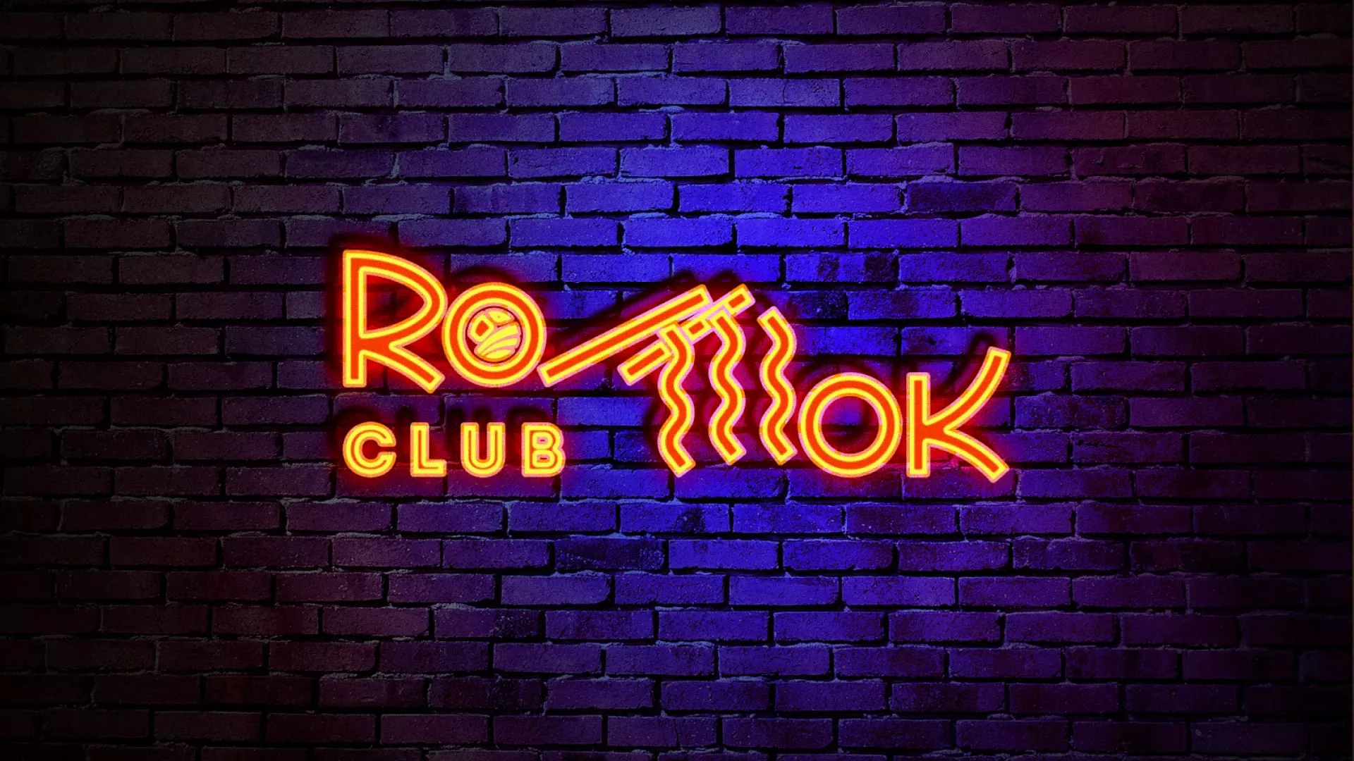 Разработка интерьерной вывески суши-бара «Roll Wok Club» в Дальнереченске